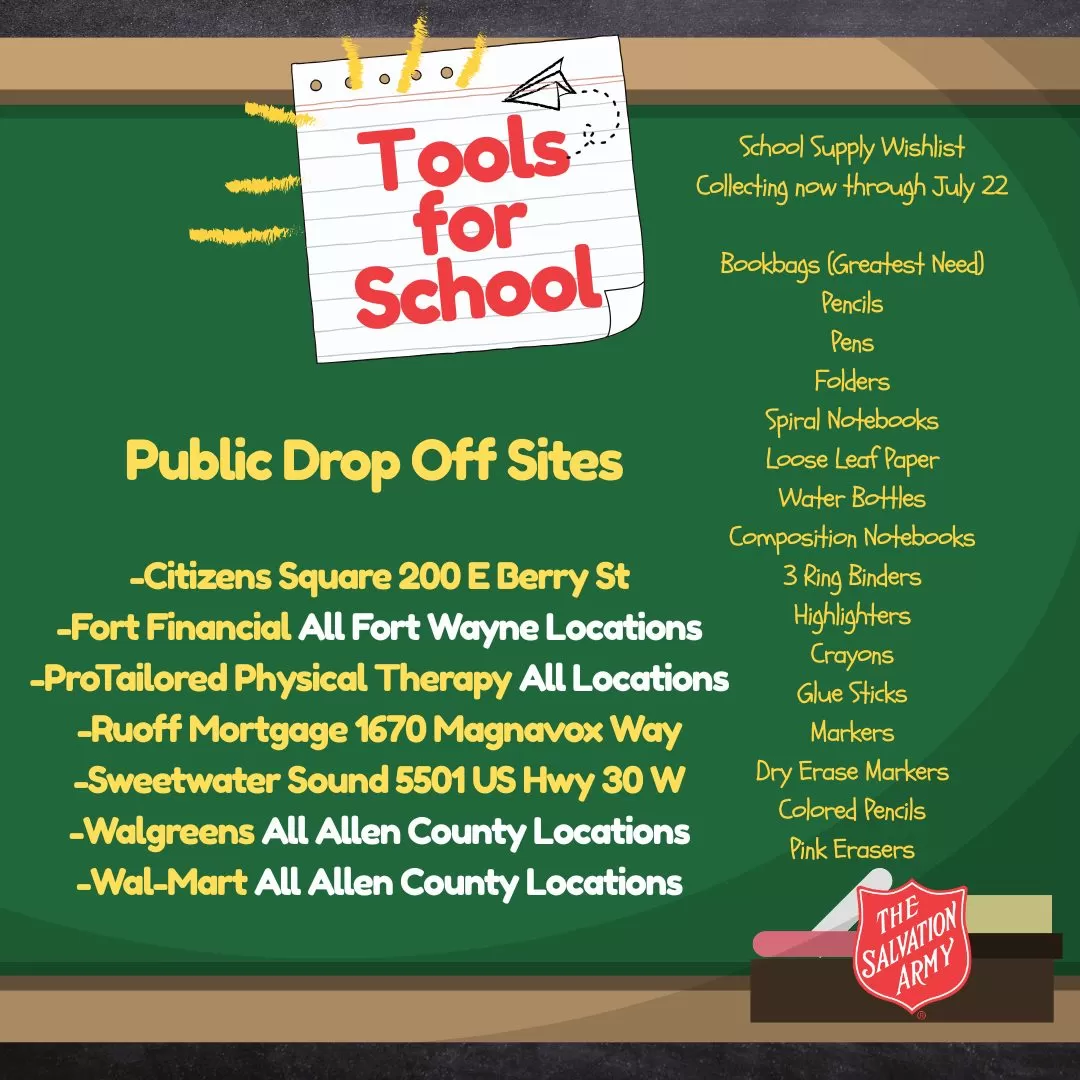 Tools for School Wish List